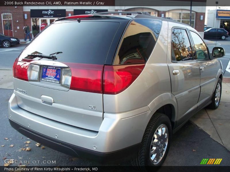 Platinum Metallic / Gray 2006 Buick Rendezvous CXL AWD