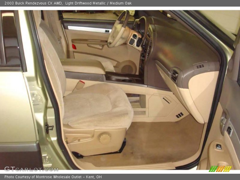 Light Driftwood Metallic / Medium Oak 2003 Buick Rendezvous CX AWD