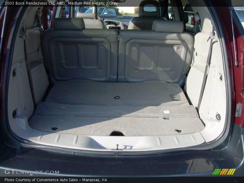 Medium Red Metallic / Gray 2003 Buick Rendezvous CXL AWD