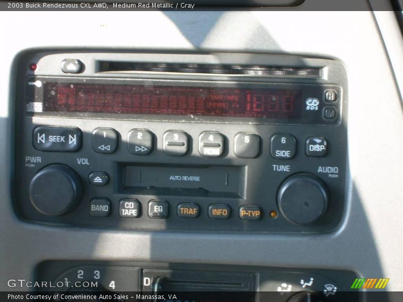 Medium Red Metallic / Gray 2003 Buick Rendezvous CXL AWD