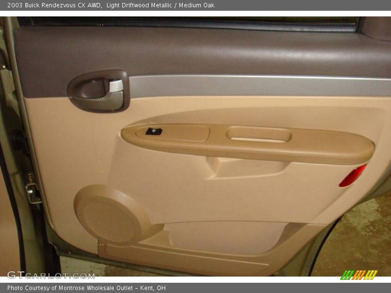 Light Driftwood Metallic / Medium Oak 2003 Buick Rendezvous CX AWD
