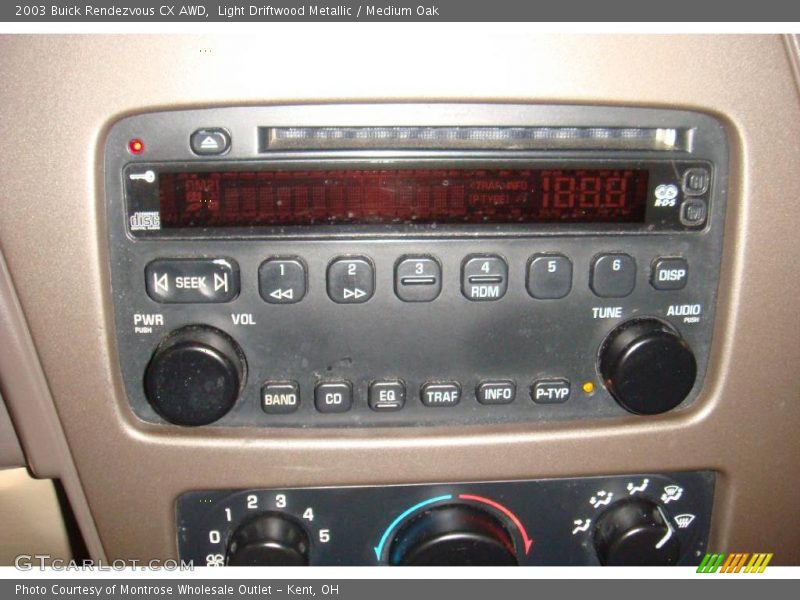Light Driftwood Metallic / Medium Oak 2003 Buick Rendezvous CX AWD