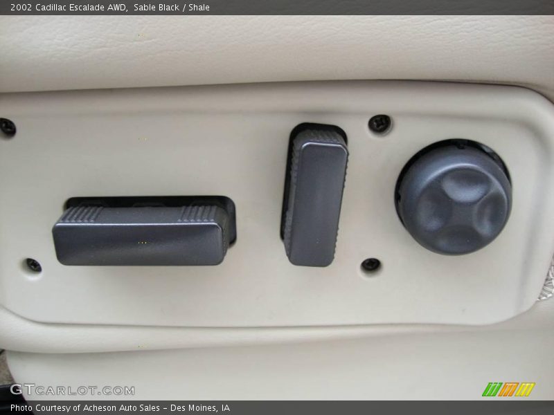 Sable Black / Shale 2002 Cadillac Escalade AWD