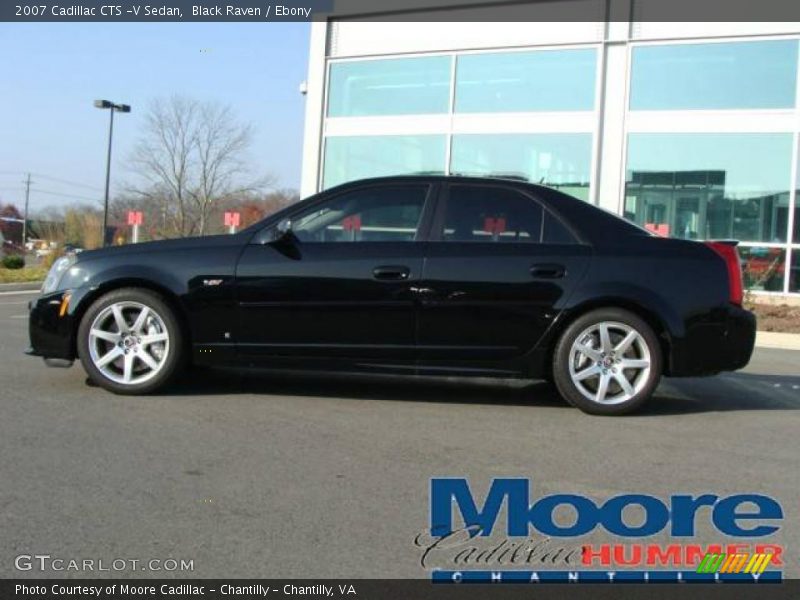 Black Raven / Ebony 2007 Cadillac CTS -V Sedan