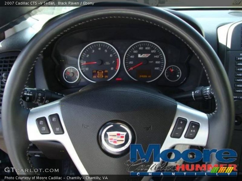 Black Raven / Ebony 2007 Cadillac CTS -V Sedan