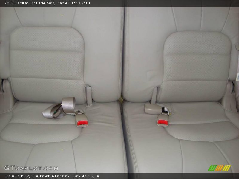 Sable Black / Shale 2002 Cadillac Escalade AWD
