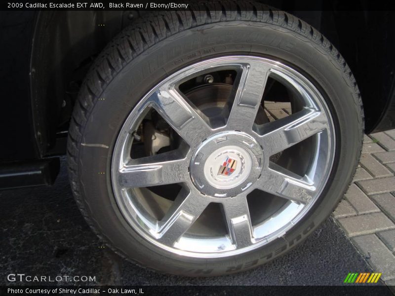 Black Raven / Ebony/Ebony 2009 Cadillac Escalade EXT AWD