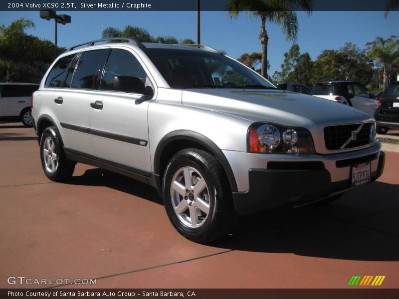 Silver Metallic / Graphite 2004 Volvo XC90 2.5T