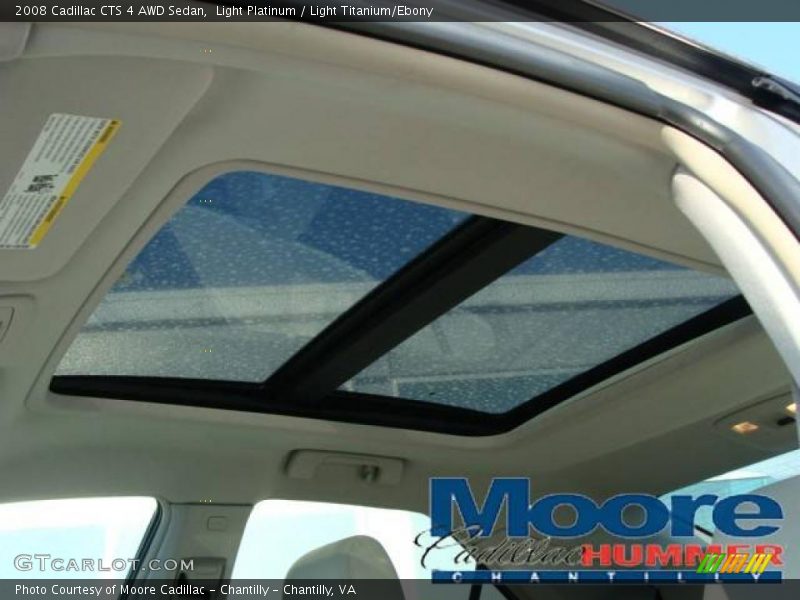 Light Platinum / Light Titanium/Ebony 2008 Cadillac CTS 4 AWD Sedan