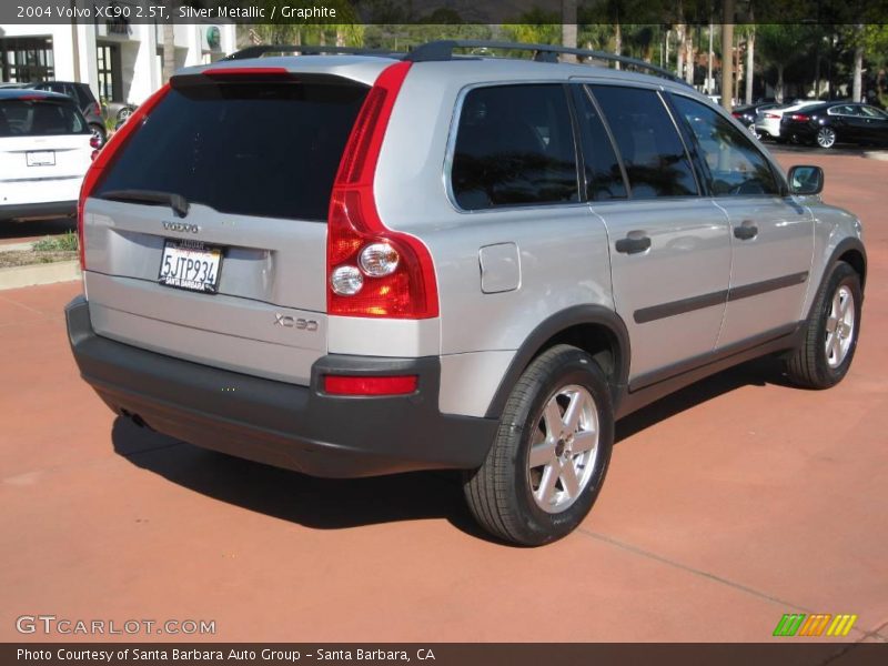Silver Metallic / Graphite 2004 Volvo XC90 2.5T