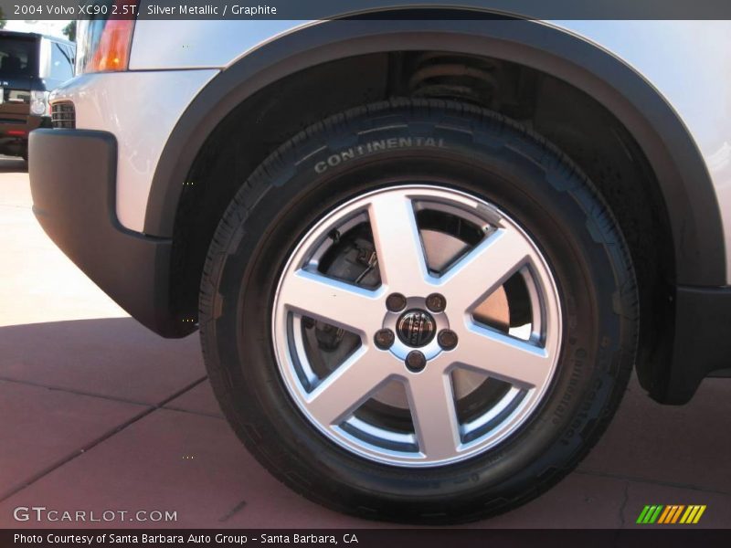Silver Metallic / Graphite 2004 Volvo XC90 2.5T