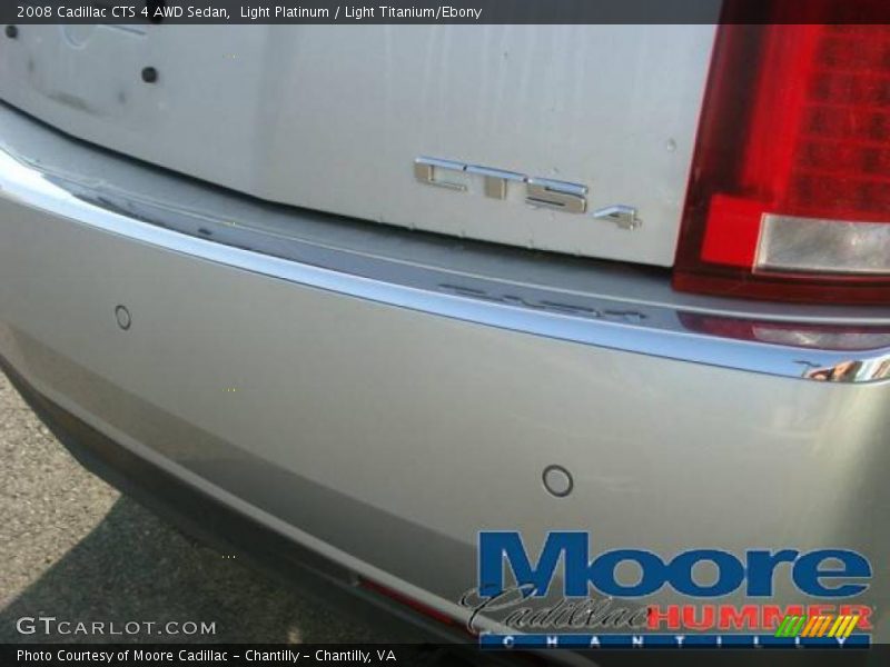 Light Platinum / Light Titanium/Ebony 2008 Cadillac CTS 4 AWD Sedan