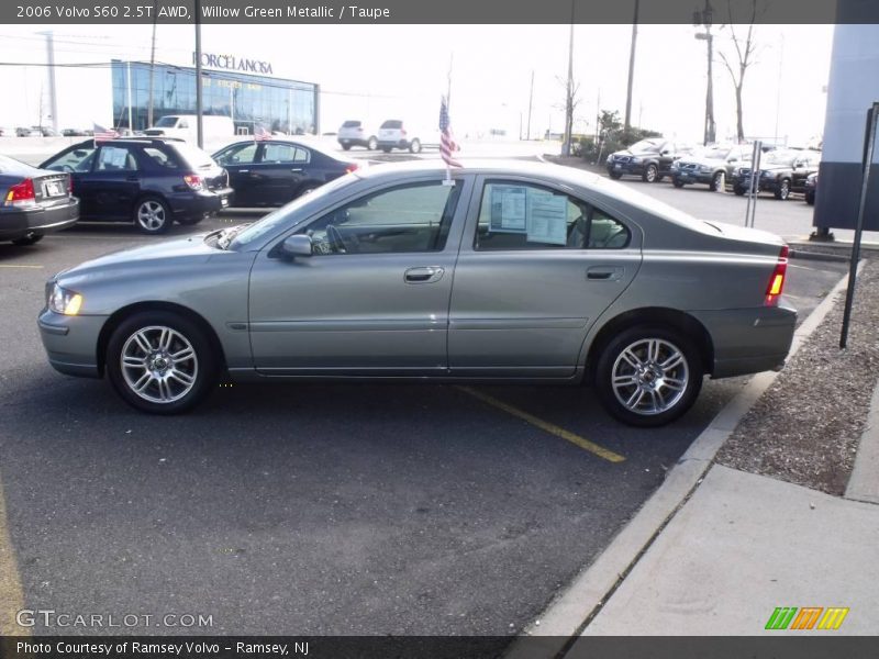 Willow Green Metallic / Taupe 2006 Volvo S60 2.5T AWD