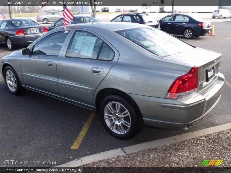 Willow Green Metallic / Taupe 2006 Volvo S60 2.5T AWD