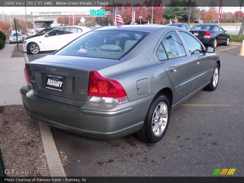 Willow Green Metallic / Taupe 2006 Volvo S60 2.5T AWD