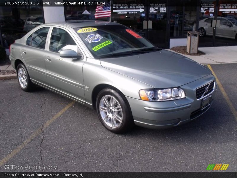 Willow Green Metallic / Taupe 2006 Volvo S60 2.5T AWD