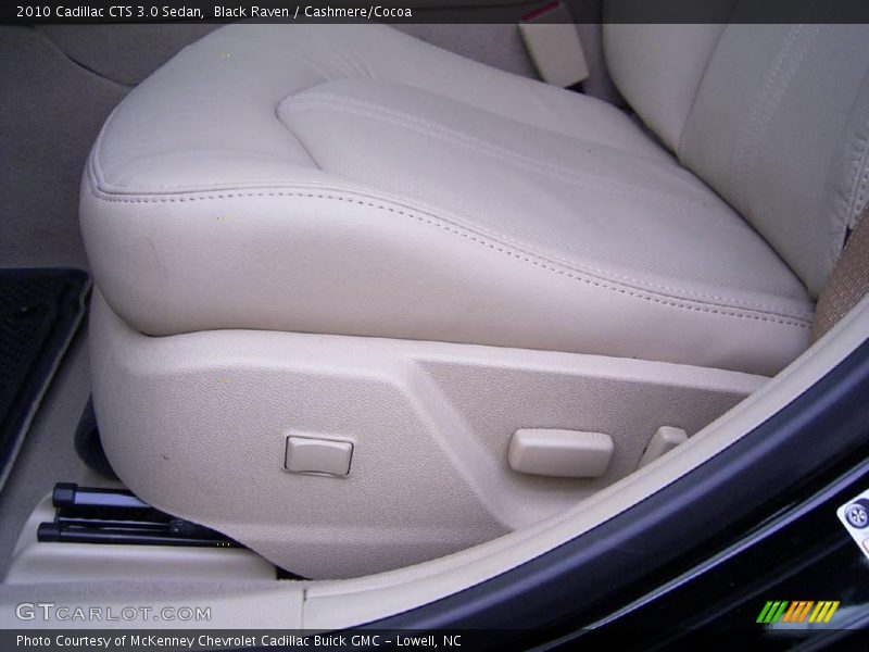 Black Raven / Cashmere/Cocoa 2010 Cadillac CTS 3.0 Sedan