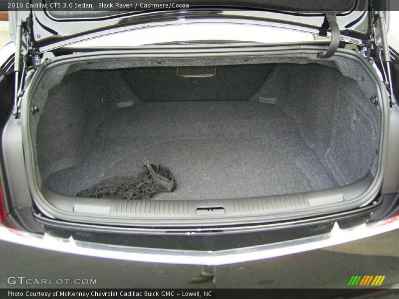 Black Raven / Cashmere/Cocoa 2010 Cadillac CTS 3.0 Sedan