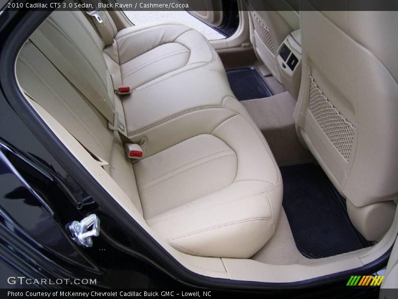 Black Raven / Cashmere/Cocoa 2010 Cadillac CTS 3.0 Sedan