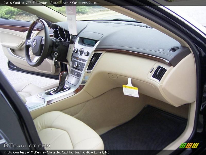 Black Raven / Cashmere/Cocoa 2010 Cadillac CTS 3.0 Sedan