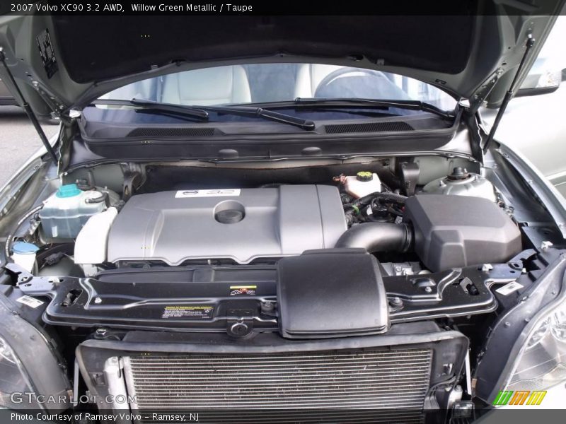 Willow Green Metallic / Taupe 2007 Volvo XC90 3.2 AWD