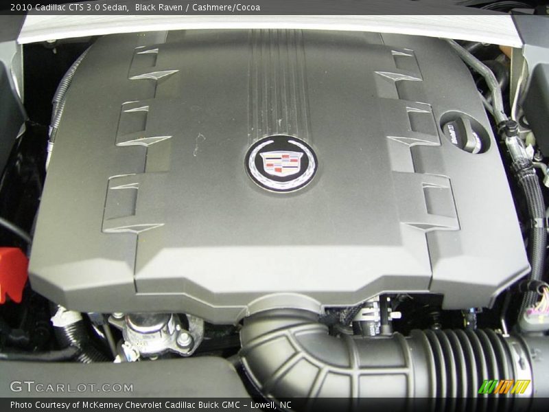Black Raven / Cashmere/Cocoa 2010 Cadillac CTS 3.0 Sedan