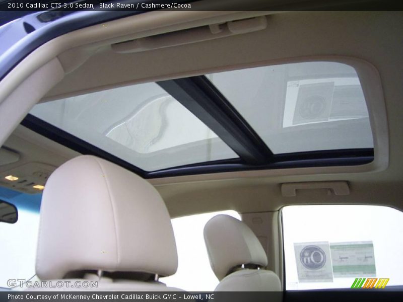 Black Raven / Cashmere/Cocoa 2010 Cadillac CTS 3.0 Sedan
