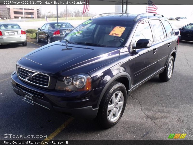 Magic Blue Metallic / Sandstone 2007 Volvo XC90 3.2 AWD