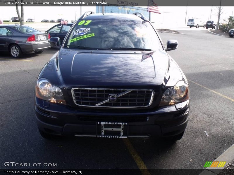 Magic Blue Metallic / Sandstone 2007 Volvo XC90 3.2 AWD
