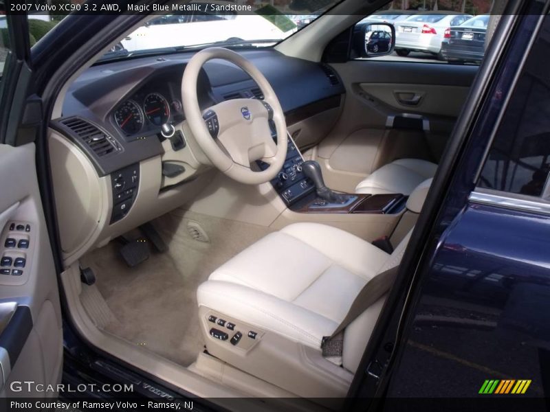 Magic Blue Metallic / Sandstone 2007 Volvo XC90 3.2 AWD