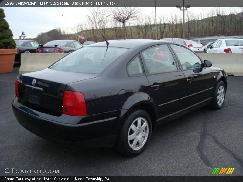Black Magic Pearl / Black 1999 Volkswagen Passat GLS Sedan