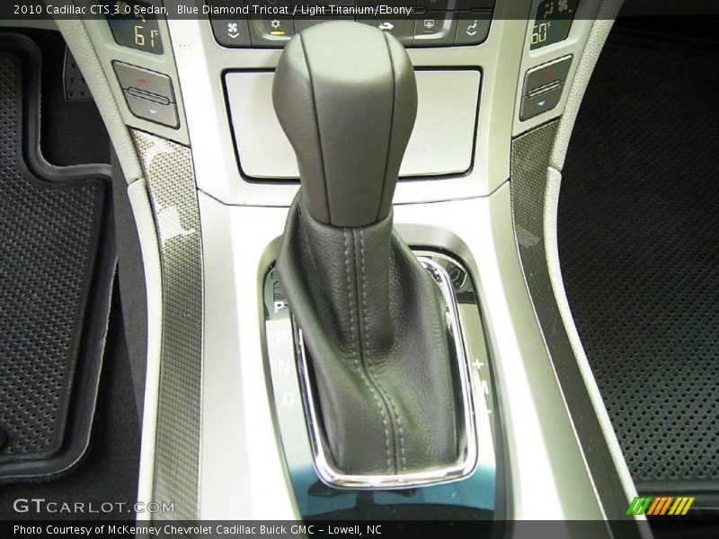 Blue Diamond Tricoat / Light Titanium/Ebony 2010 Cadillac CTS 3.0 Sedan