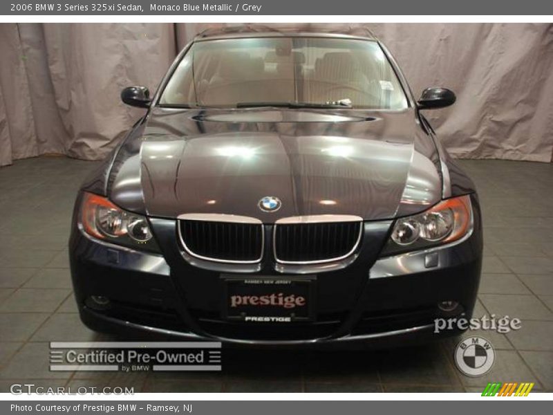 Monaco Blue Metallic / Grey 2006 BMW 3 Series 325xi Sedan