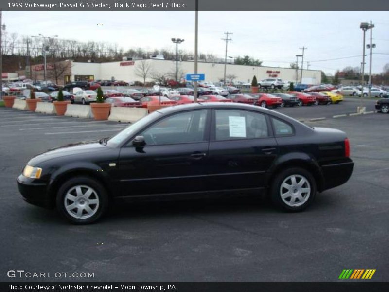 Black Magic Pearl / Black 1999 Volkswagen Passat GLS Sedan