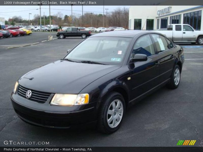 Black Magic Pearl / Black 1999 Volkswagen Passat GLS Sedan