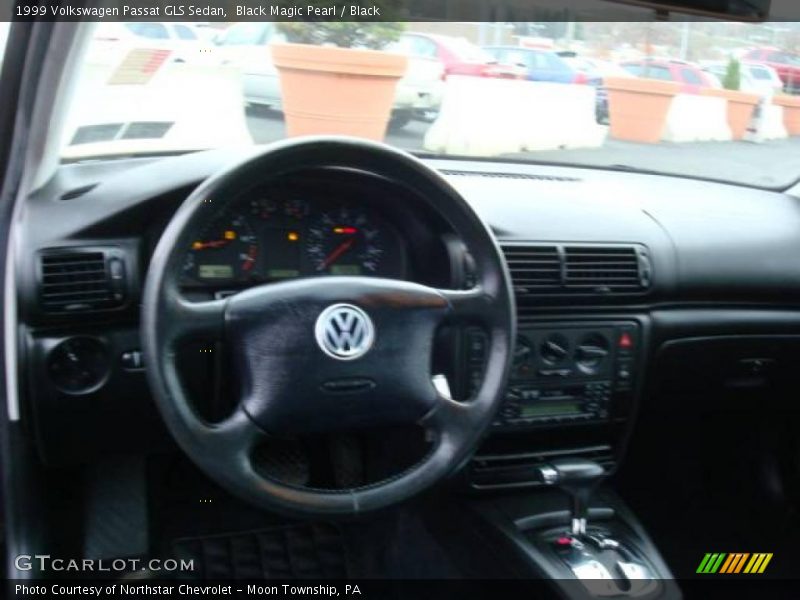 Black Magic Pearl / Black 1999 Volkswagen Passat GLS Sedan