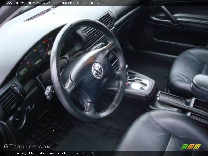 Black Magic Pearl / Black 1999 Volkswagen Passat GLS Sedan