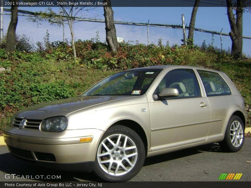 Storm Beige Metallic / Beige 2001 Volkswagen GTI GLX