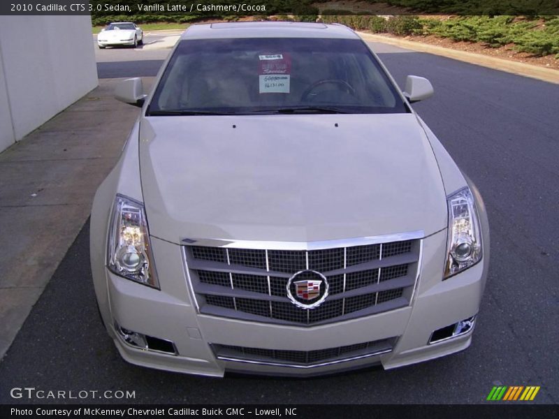 Vanilla Latte / Cashmere/Cocoa 2010 Cadillac CTS 3.0 Sedan