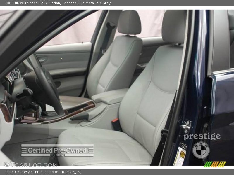 Monaco Blue Metallic / Grey 2006 BMW 3 Series 325xi Sedan
