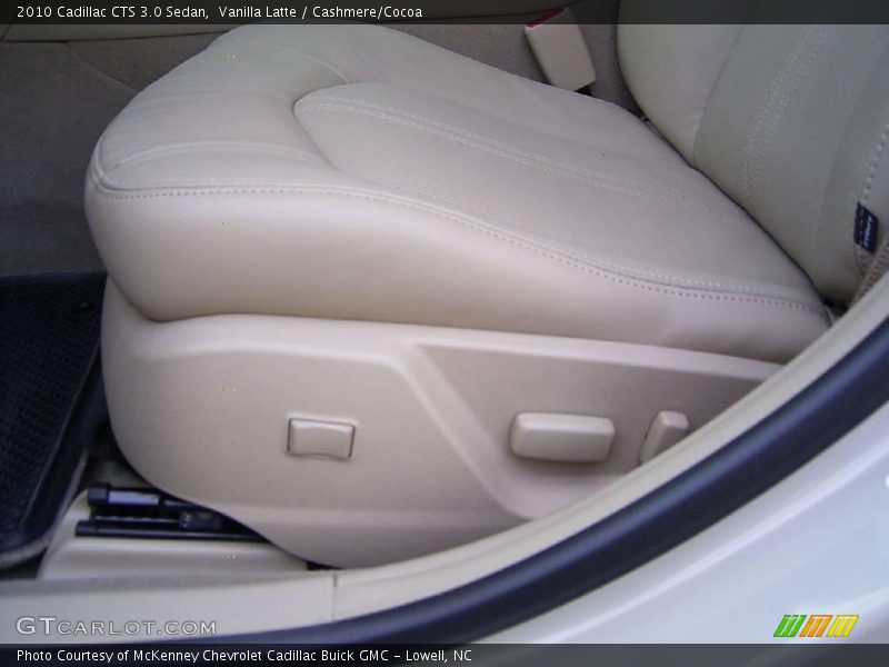 Vanilla Latte / Cashmere/Cocoa 2010 Cadillac CTS 3.0 Sedan