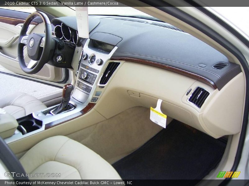 Vanilla Latte / Cashmere/Cocoa 2010 Cadillac CTS 3.0 Sedan