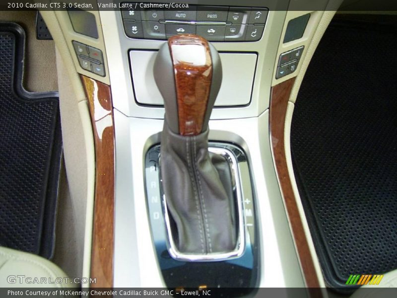 Vanilla Latte / Cashmere/Cocoa 2010 Cadillac CTS 3.0 Sedan