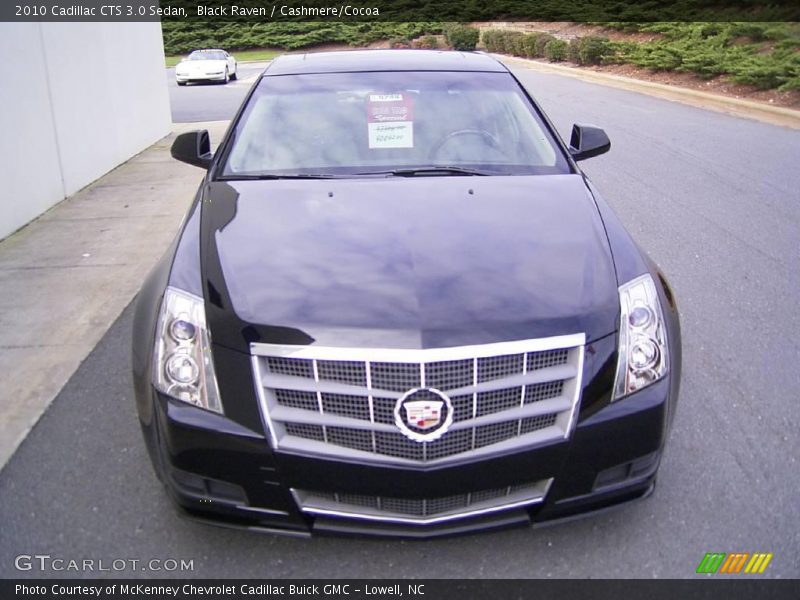 Black Raven / Cashmere/Cocoa 2010 Cadillac CTS 3.0 Sedan