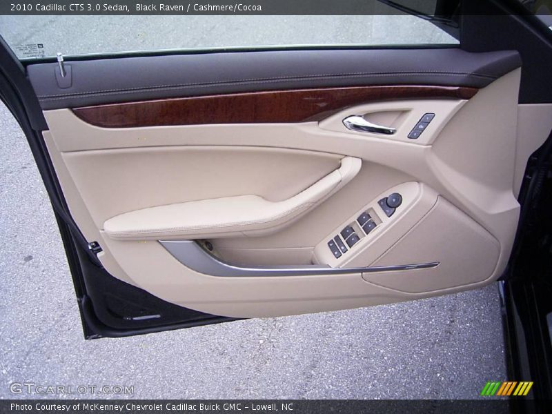 Black Raven / Cashmere/Cocoa 2010 Cadillac CTS 3.0 Sedan