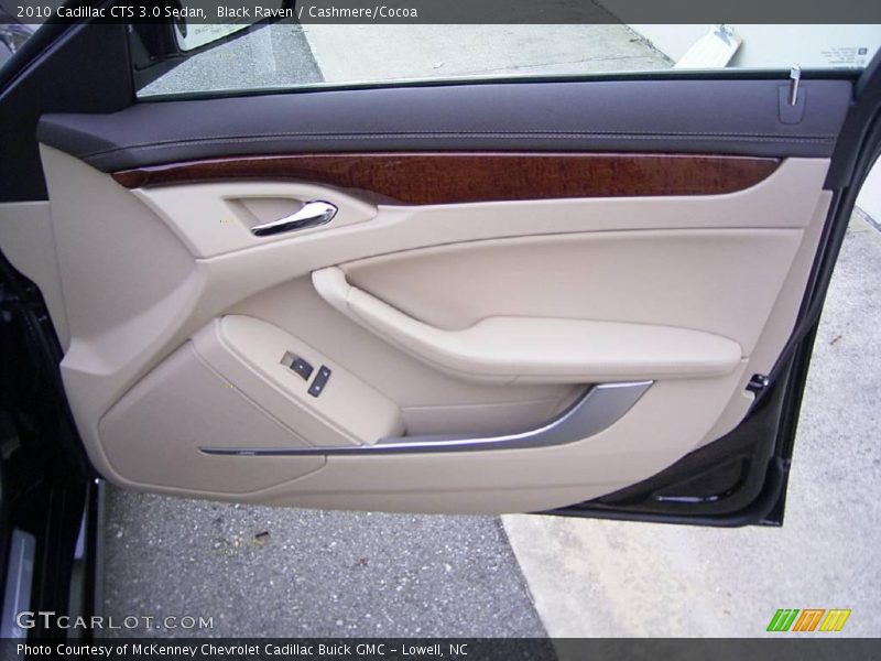 Black Raven / Cashmere/Cocoa 2010 Cadillac CTS 3.0 Sedan