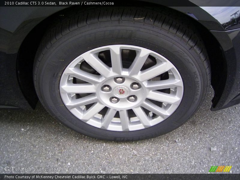 Black Raven / Cashmere/Cocoa 2010 Cadillac CTS 3.0 Sedan