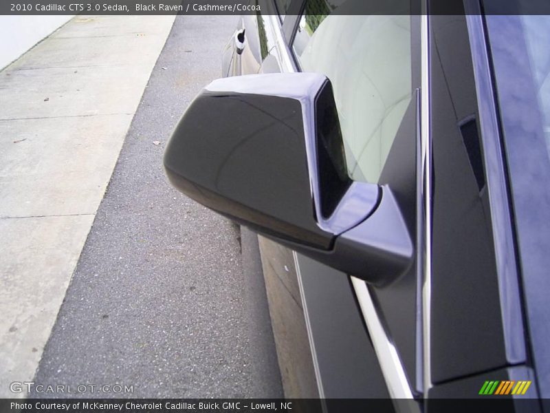 Black Raven / Cashmere/Cocoa 2010 Cadillac CTS 3.0 Sedan