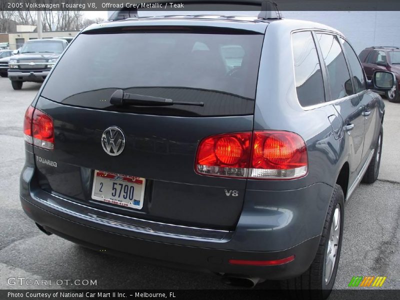 Offroad Grey Metallic / Teak 2005 Volkswagen Touareg V8