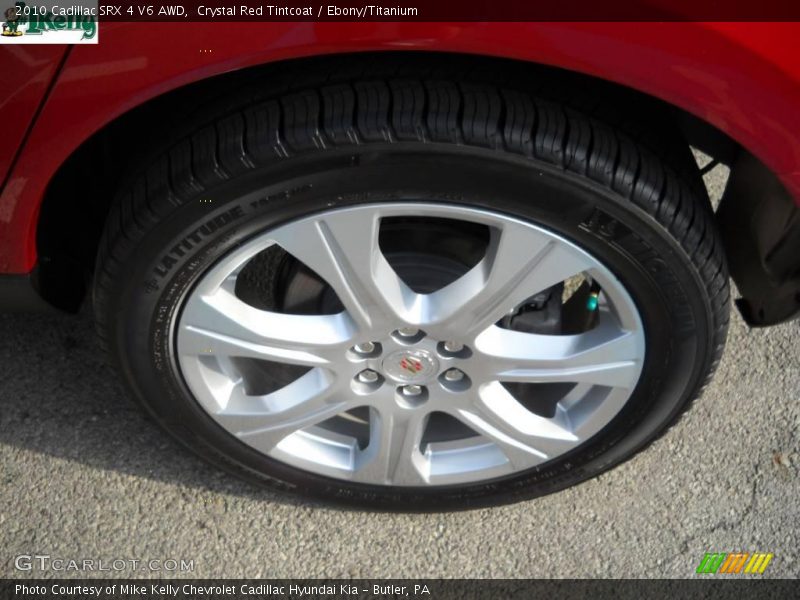 Crystal Red Tintcoat / Ebony/Titanium 2010 Cadillac SRX 4 V6 AWD